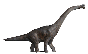 Resultado de imagen de braquiosaurio gif